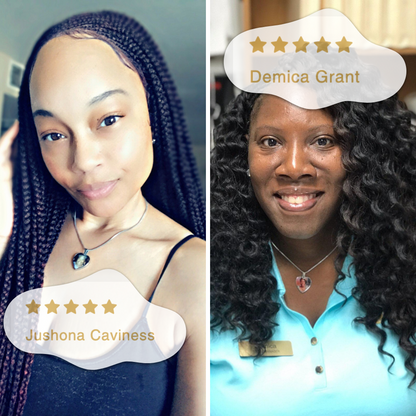 AuroraBellucci™ Memorial Photo Heart Necklace