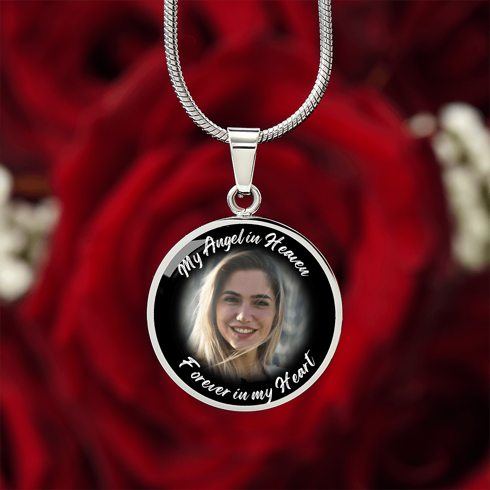AuroraBellucci™ Memorial My Angel Circle Necklace