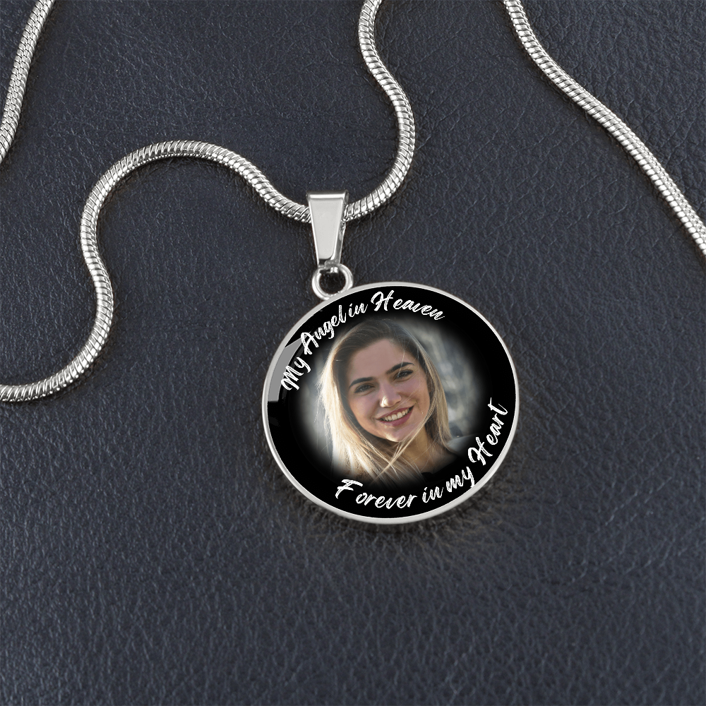 AuroraBellucci™ Memorial My Angel Circle Necklace