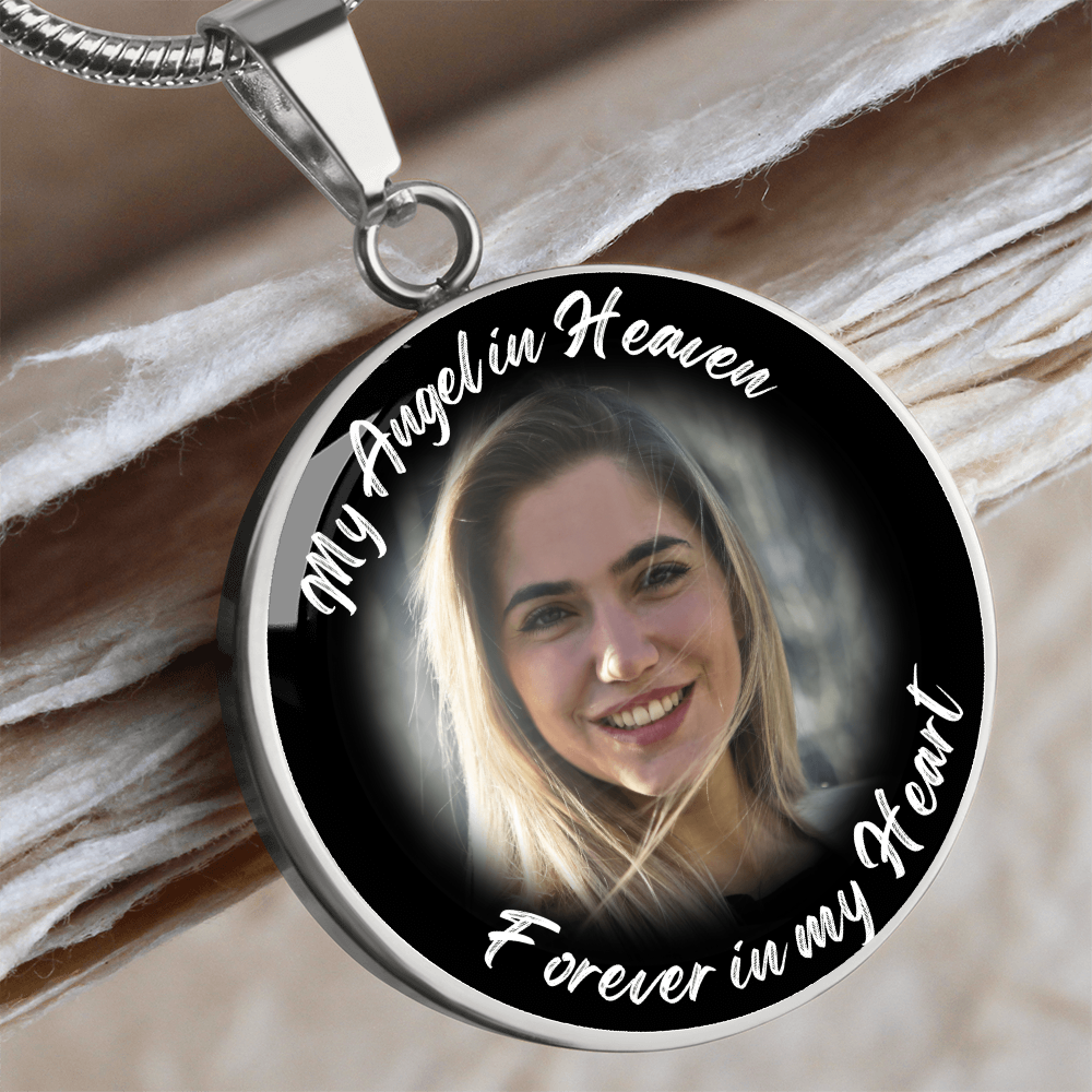 AuroraBellucci™ Memorial My Angel Circle Necklace