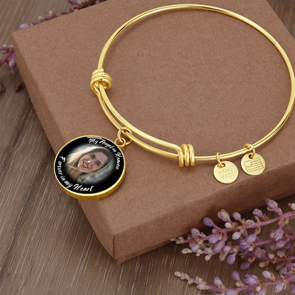 AuroraBellucci™ Memorial My Angel Circle Bangle