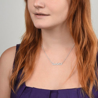 AuroraBellucci™ Memorial Name Necklace