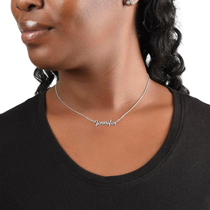 AuroraBellucci™ Memorial Name Necklace