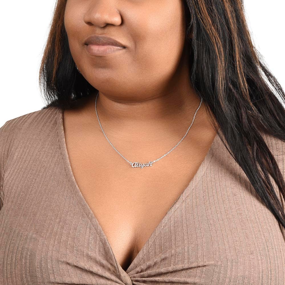 AuroraBellucci™ Memorial Name Necklace