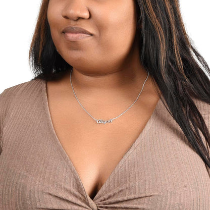 AuroraBellucci™ Memorial Name Necklace