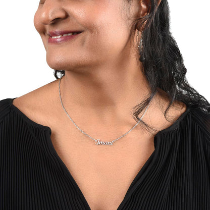 AuroraBellucci™ Memorial Name Necklace