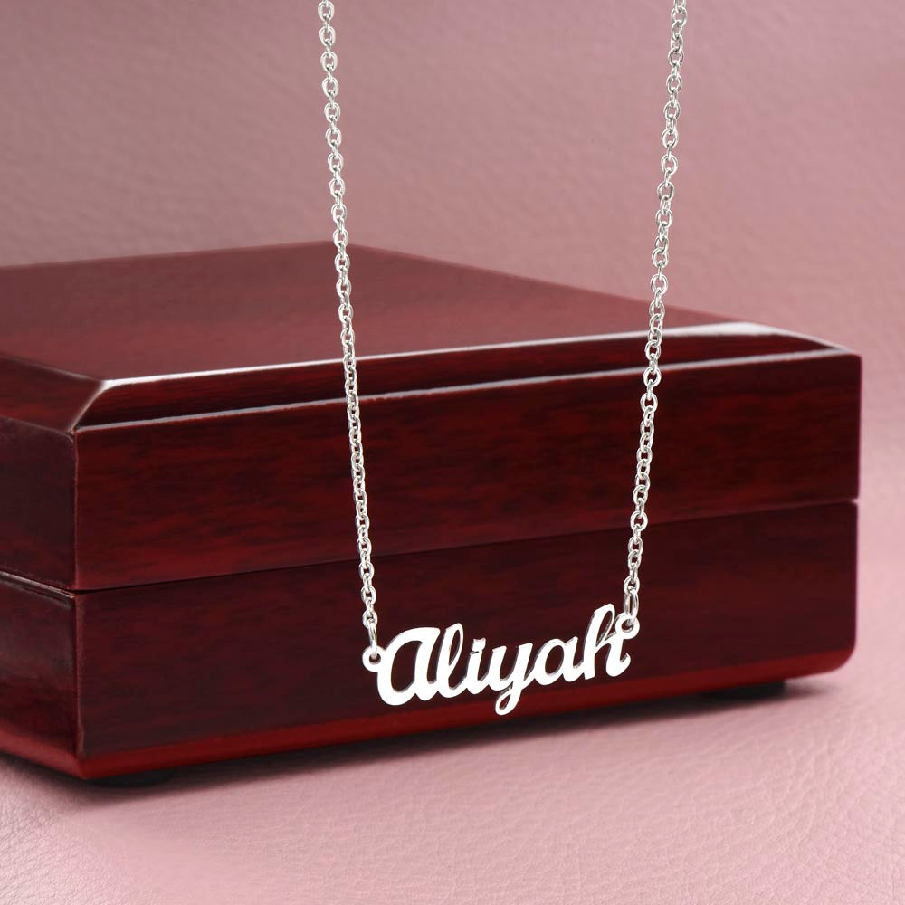 AuroraBellucci™ Memorial Name Necklace
