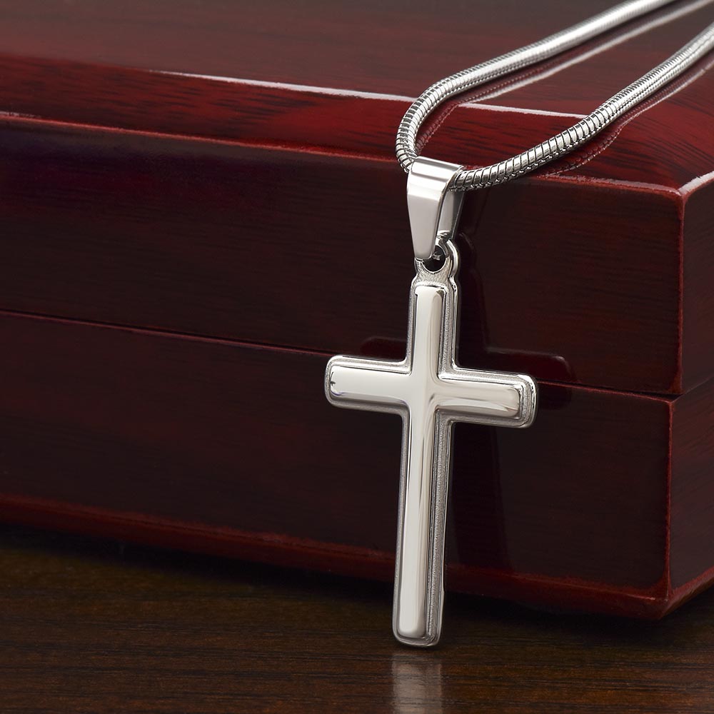 AuroraBellucci™ Memorial Cross Necklace